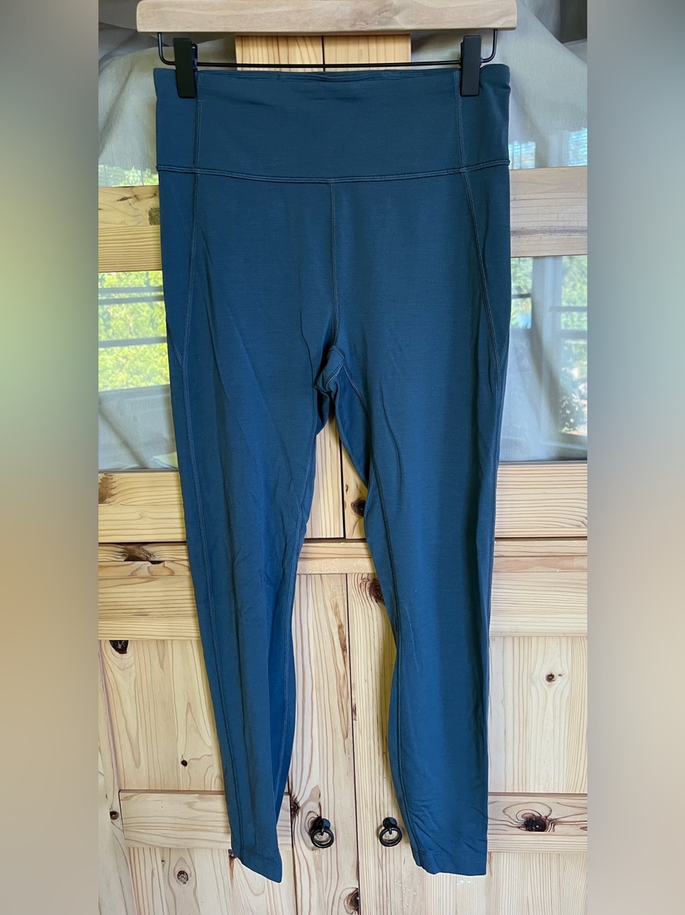 allbirds Deep Teal High-Rise Leggings